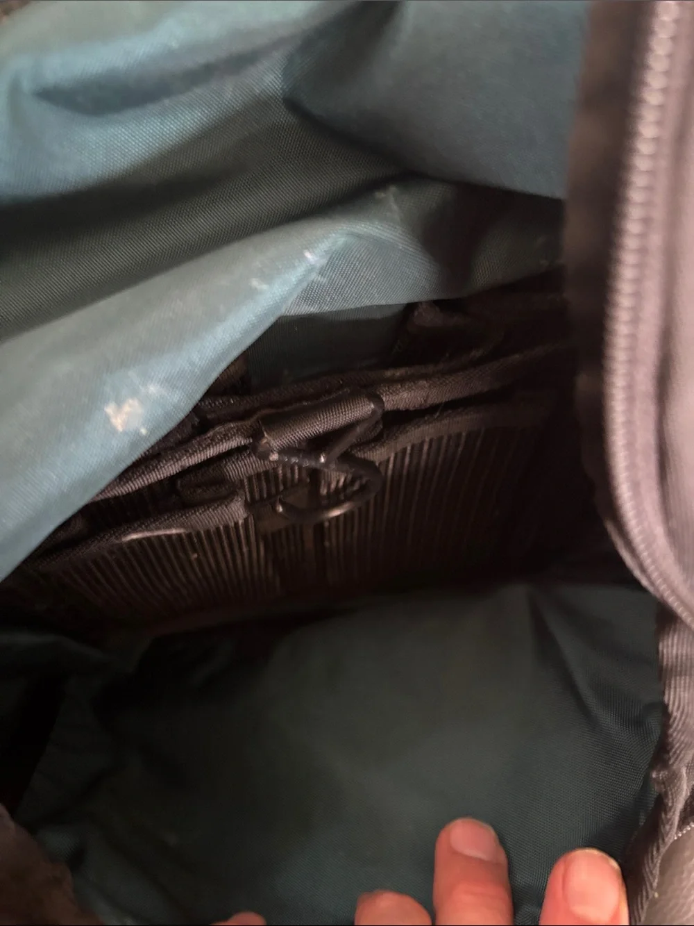 L.L. Bean VINTAGE Black Compact Everyday Backpack